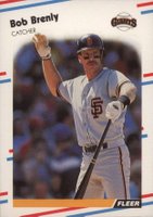1988 Fleer #77 Bob Brenly Baseball Card