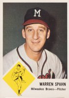 1963 Fleer #45 Warren Spahn Baseball Card