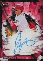 2024 Topps Finest Finest Autographs #FAJV Joey Votto Red Lava Refractor Baseball Card