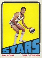 1972 Topps #239 Ron Boone Basketball Card