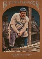 2011 Topps Gypsy Queen #65 Babe Ruth Framed Paper Baseball Card