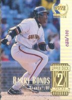 1999 Upper Deck Century Legends #52 Barry Bonds Century Collection Baseball Card