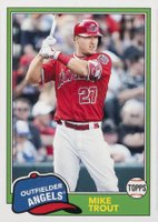 2018 Topps Archives #299 Mike Trout Baseball Card