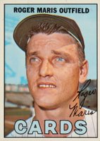 1967 Topps #45 Roger Maris Cards Baseball Card