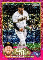2023 Topps Chrome #121 Joe Musgrove Magenta Speckle Baseball Card