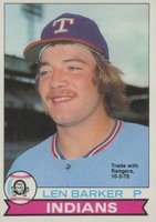 1979 O-Pee-Chee #40 Len Barker Baseball Card