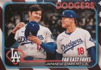 2024 Topps Update #US13 Shohei Ohtani/Yoshinobu Yamamoto Independence Day Baseball Card
