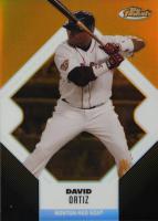 2006 Finest #95 David Ortiz Gold Refractor Baseball Card