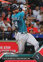 2023 Topps Now #731 Julio Rodriguez Red Baseball Card