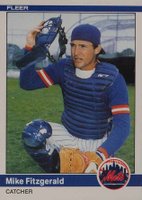 1984 Fleer Update #U-37 Mike Fitzgerald Baseball Card