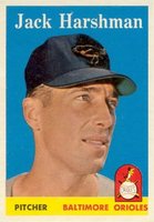 1958 Topps #217 Jack Harshman Baseball Card