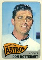 1965 Topps #469 Don Nottebart Baseball Card