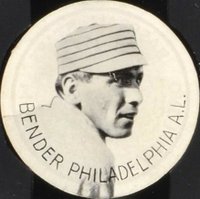 1910 Ju-Ju Drums # Chief Bender Baseball Card