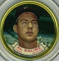 1964 Topps Coins #100 Al Kaline Baseball Card