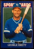 1992 Sports Card News #90 George Brett Baseball Card