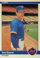 1984 Fleer #595 Tom Seaver Baseball Card