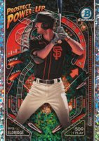 2024 Bowman Prospect Power-Up #PP19 Bryce Eldridge Mini Diamond Baseball Card