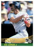 1984 Donruss #127 Ed Jurak Baseball Card