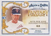 2018 Topps Allen & Ginter Fantasy Goldmine #FG-5 Nolan Ryan Baseball Card