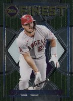 2022 Topps Finest Flashbacks #42 Mike Trout Baseball Card