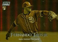 2019 Stadium Club Chrome #SCC80 Fernando Tatis Jr. Gold Minted Refractor Baseball Card