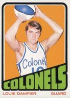 1972 Topps #198 Louie Dampier Basketball Card