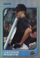 1997 Bowman Chrome #293 Jayson Werth Refractor Baseball Card