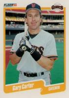 1990 Fleer Update #U-62 Gary Carter Baseball Card