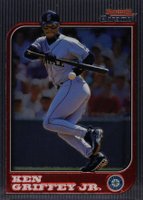 1997 Bowman Chrome #12 Ken Griffey Jr. Baseball Card