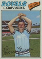 1977 Topps #193 Larry Gura Baseball Card