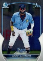 2023 Bowman Chrome Prospects #BCP61 Junior Caminero Baseball Card