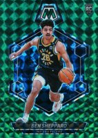 2023 Panini Mosaic #244 Ben Sheppard Green Basketball Card