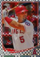 2013 Topps Chrome #136 Albert Pujols Pre-Swing-Xfractor Baseball Card