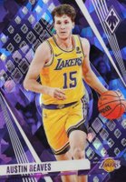2023 Panini Phoenix #51 Austin Reaves Purple Ice Basketball Card