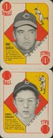 1951 Topps Red Backs #40/20 Garcia/DiMaggio Panel Baseball Card