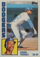 1984 Topps #583 Derrel Thomas Baseball Card
