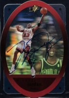 1996 SPx # Michael Jordan Autograph Trade Card Basketball Card