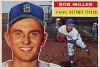 1956 Topps #263 Bob Miller Baseball Card