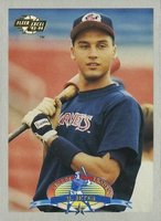 1993 Fleer Excel League Leaders #10 Derek Jeter Baseball Card