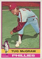 1976 Topps #565 Tug McGraw Baseball Card