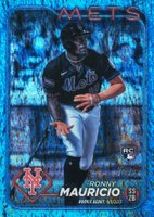 2024 Topps Update #US157 Ronny Mauricio Blue Holo Foilboard Baseball Card