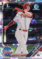 2019 Bowman Draft Chrome Sapphire Edition #BDC79 Bryson Stott Baseball Card