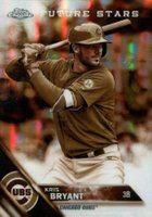 2016 Topps Chrome #50 Kris Bryant Vertical-Sepia Refractor Baseball Card