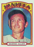 1972 Topps #644 Bernie Allen Baseball Card
