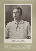 1902 Sporting Life Cabinets #715-b Cy Young In Uniform-No year on card Baseball Card