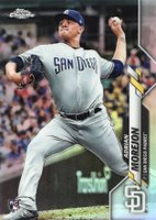 2020 Topps Chrome #86 Adrian Morejon Refractor Baseball Card