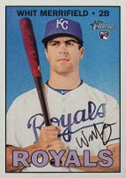 2016 Topps Heritage #683 Whit Merrifield Baseball Card