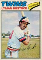 1977 O-Pee-Chee #239 Lyman Bostock Baseball Card