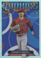 2023 Topps Finest Finest Rookies Design Variations #FRD7 Corbin Carroll Refractor Baseball Card