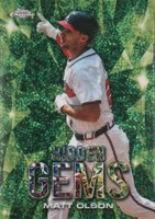 2024 Topps Hidden Gems #HG34 Matt Olson Baseball Card